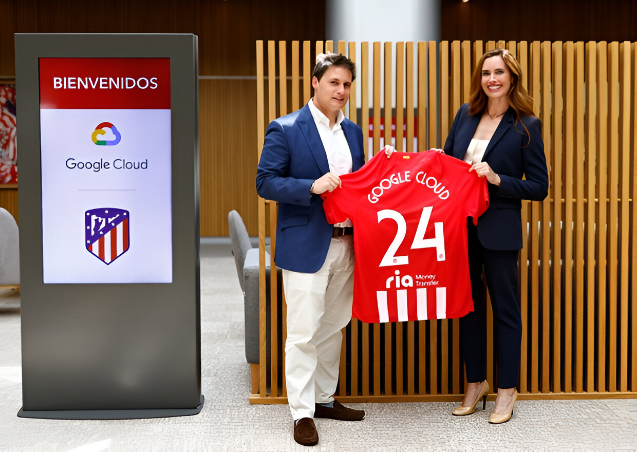 El Atlético de Madrid Femenino se asocia con Google Cloud para impulsar la innovación en ciberseguridad