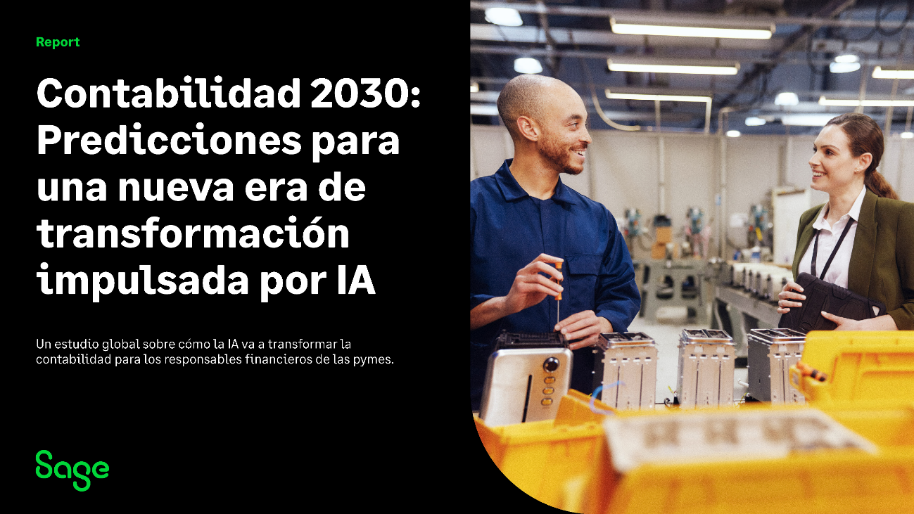 La IA en la contabilidad del futuro: Sage y Forrester predicen 5 claves para los departamentos contables de cara a 2030