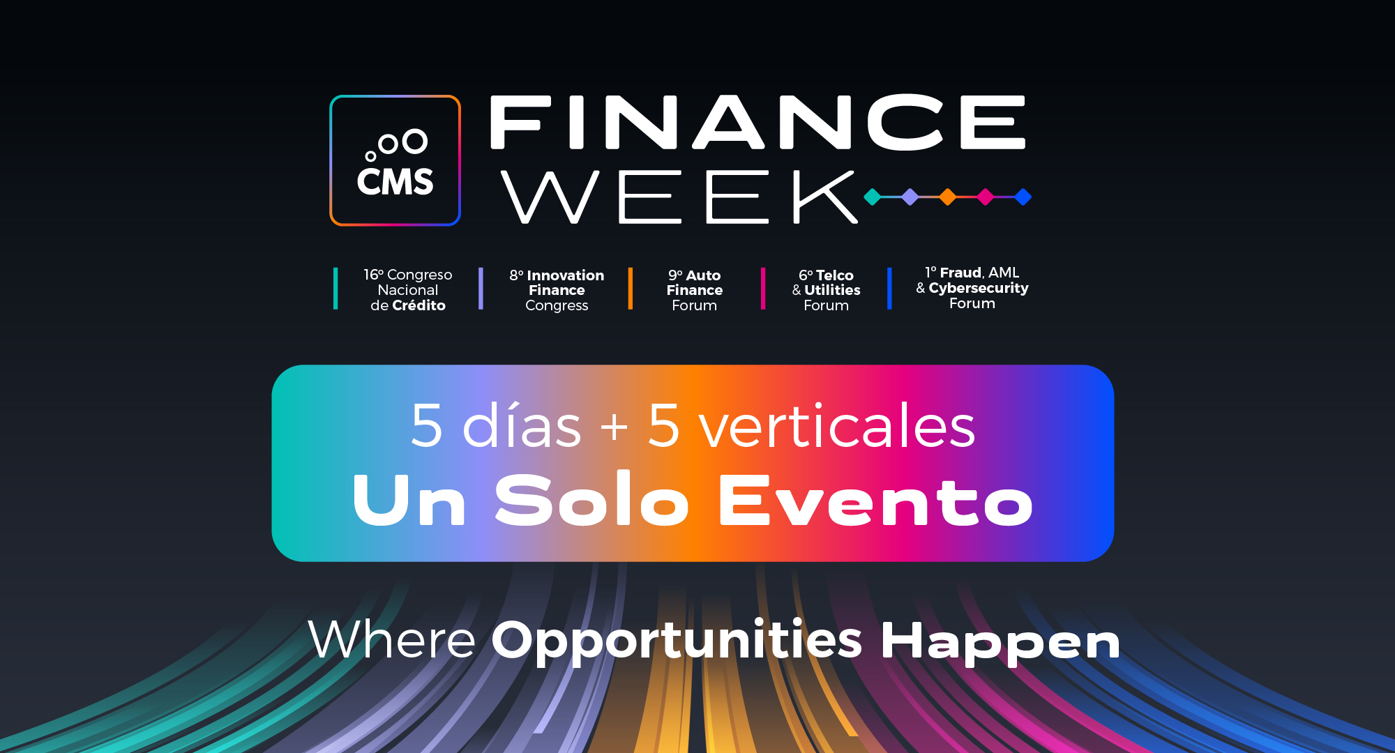 CyberLideria MGZN será media partner en CMS Finance Week