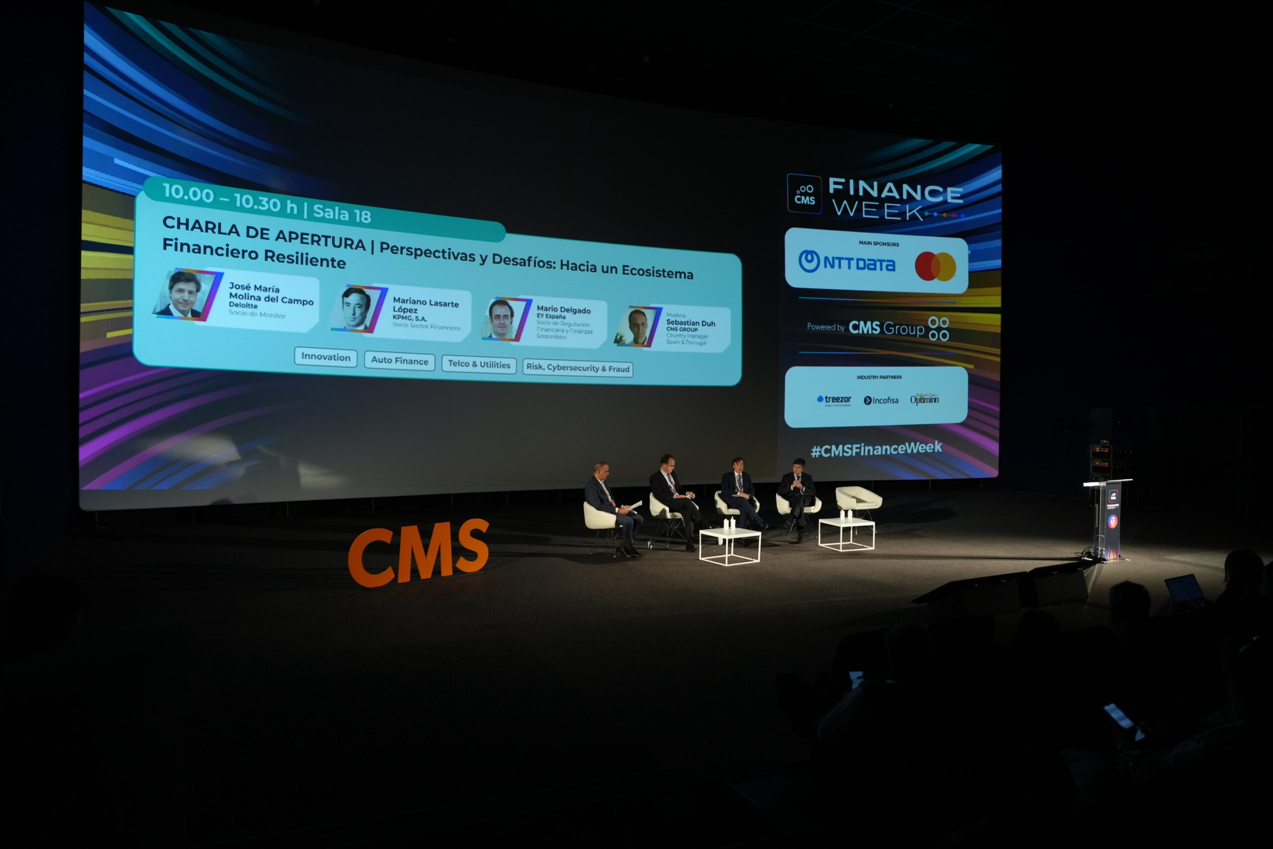 La CMS Finance Week concluyó con más 1200 inscritos