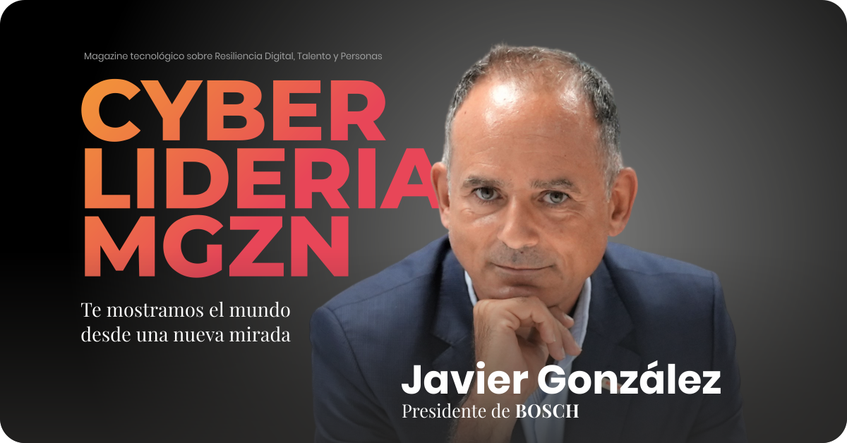 Personaje del mes de diciembre, Javier González Pareja, Presidente de BOSCH para España y Portugal: «Creo en un liderazgo cercano y con puertas abiertas».