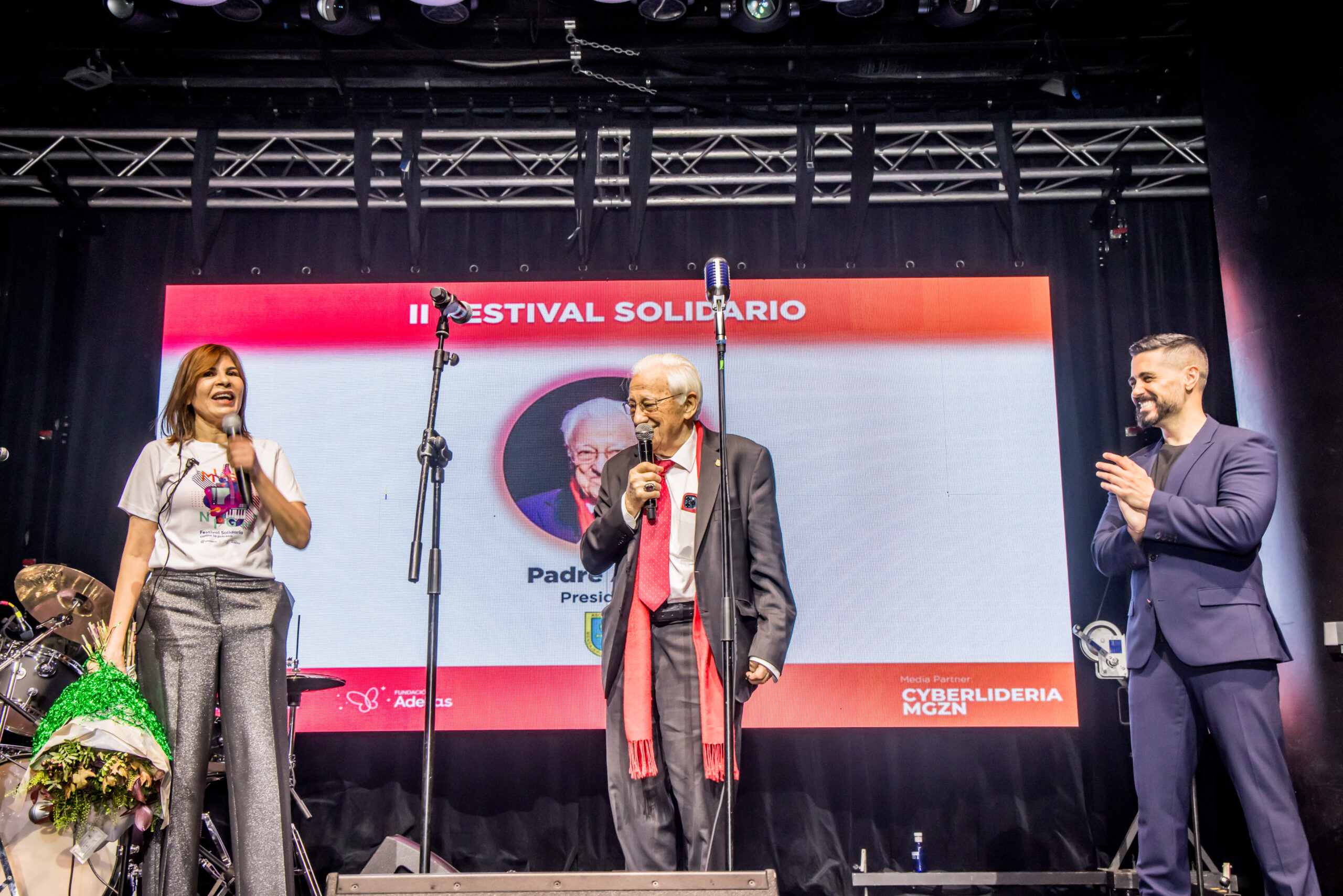 Fundación Adelias recauda 95.015 euros junto a CyberLideria en el II Festival Solidario contra la pobreza para afectados por la DANA y familias vulnerables de Madrid.