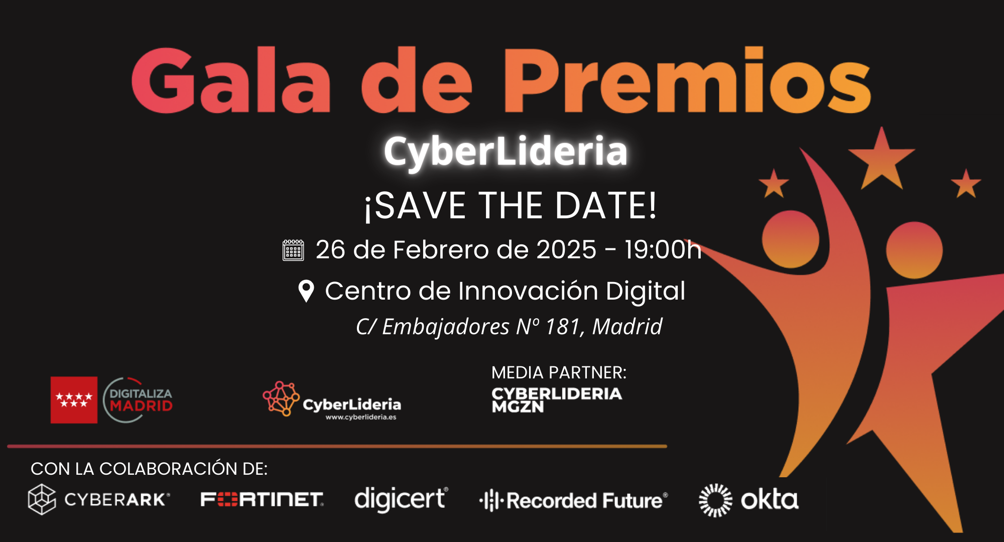 Celebramos el talento honrando a los más sobresalientes: Gala de Premios CyberLideria