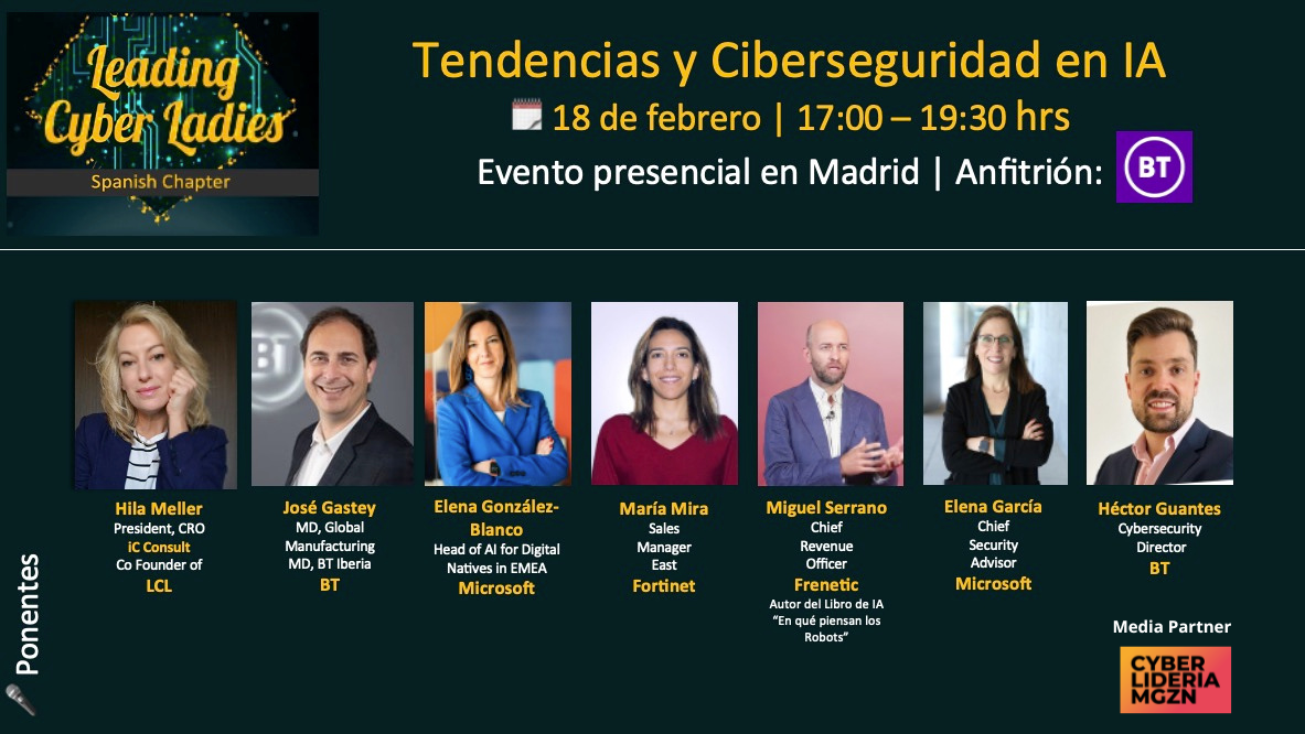  Leading Cyber Ladies “Tendencias y Ciberseguridad en IA”
