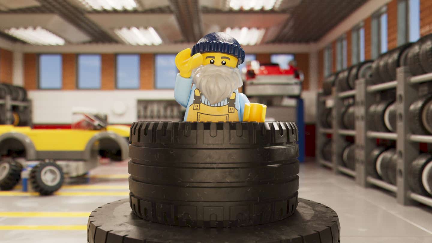 LEGO lanza neumáticos hechos con un 30 % de materiales reciclados