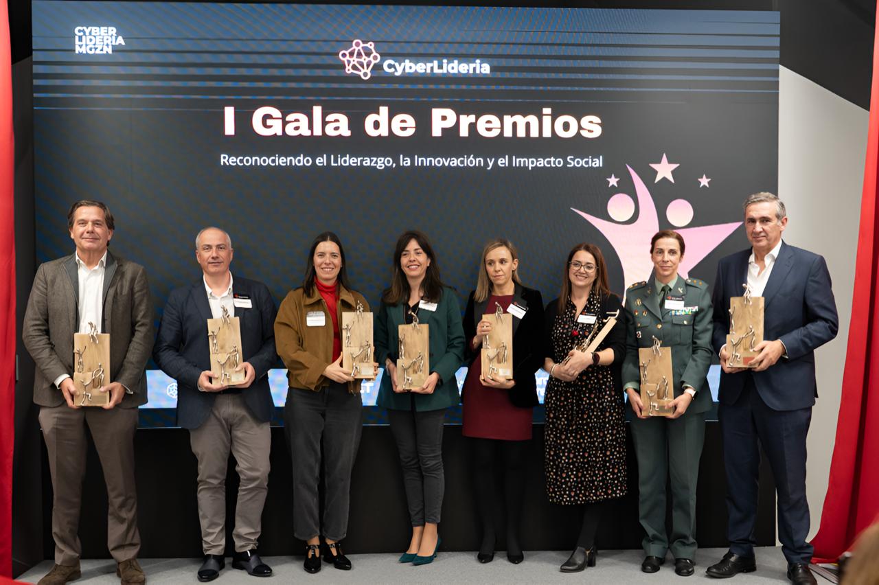 CyberLideria celebra con éxito su I Gala de Premios, reconociendo el liderazgo y la innovación en ciberseguridad