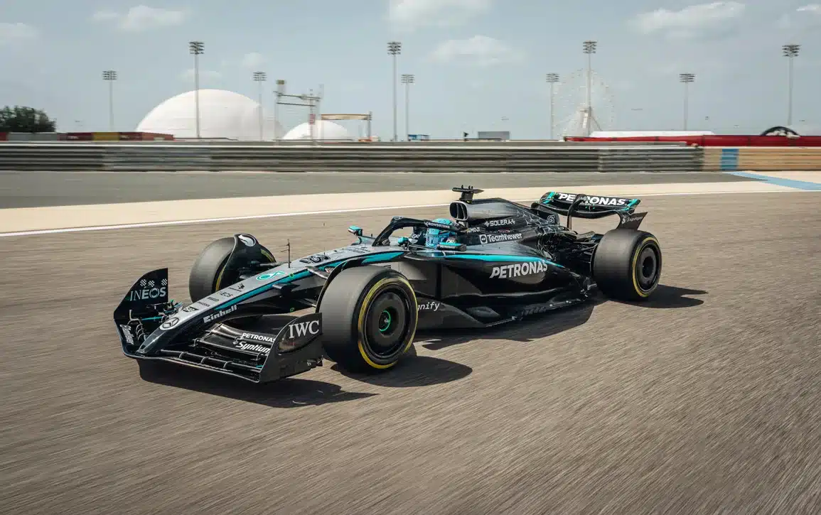 La fibra de carbono sostenible llega a la Fórmula 1 de la mano de Mercedes Benz