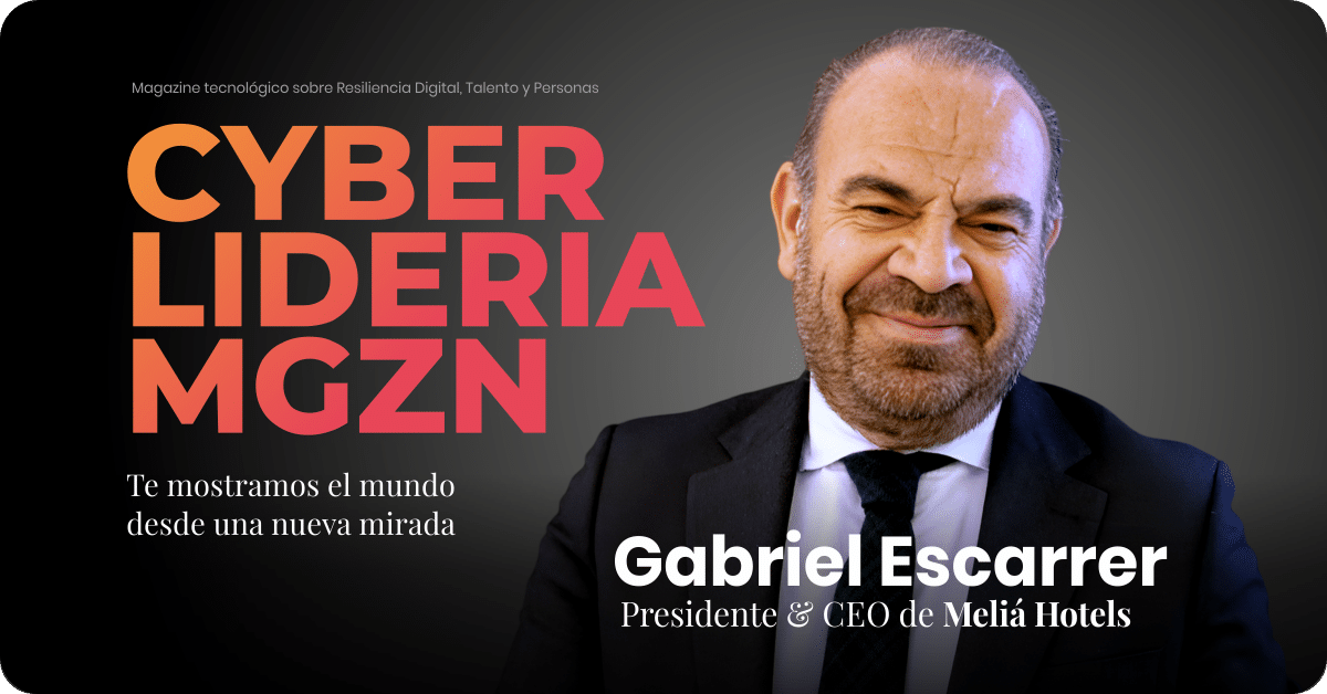 Personaje del mes de junio, Gabriel Escarrer, Presidente & CEO Meliá Hotels International: 
