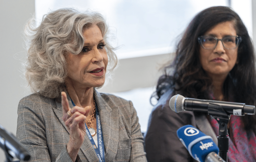 Jane Fonda denuncia que Trump está «matando» al planeta con su apoyo a los combustibles fósiles