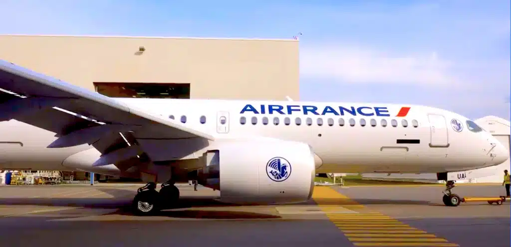 Air France estrena el primer A220 con credenciales de sostenibilidad de Airbus Canada