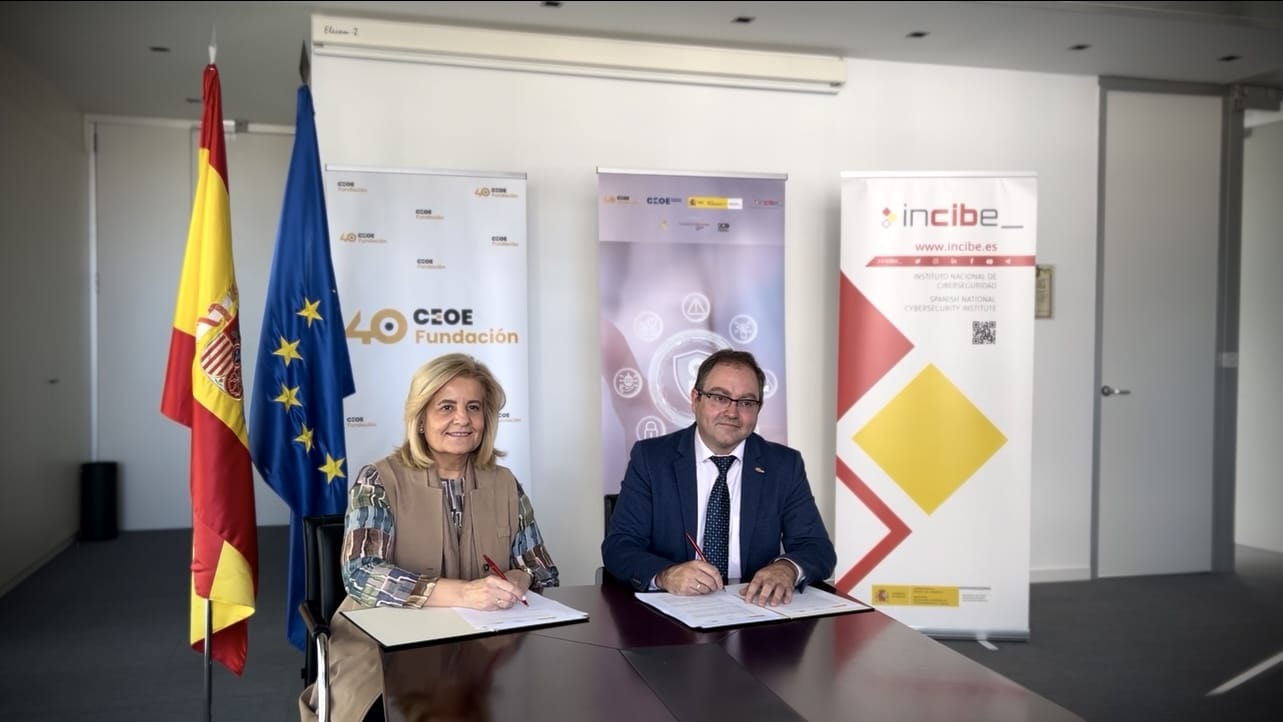 Fundación CEOE e INCIBE refuerzan su alianza para impulsar la ciberseguridad de pymes y autónomos