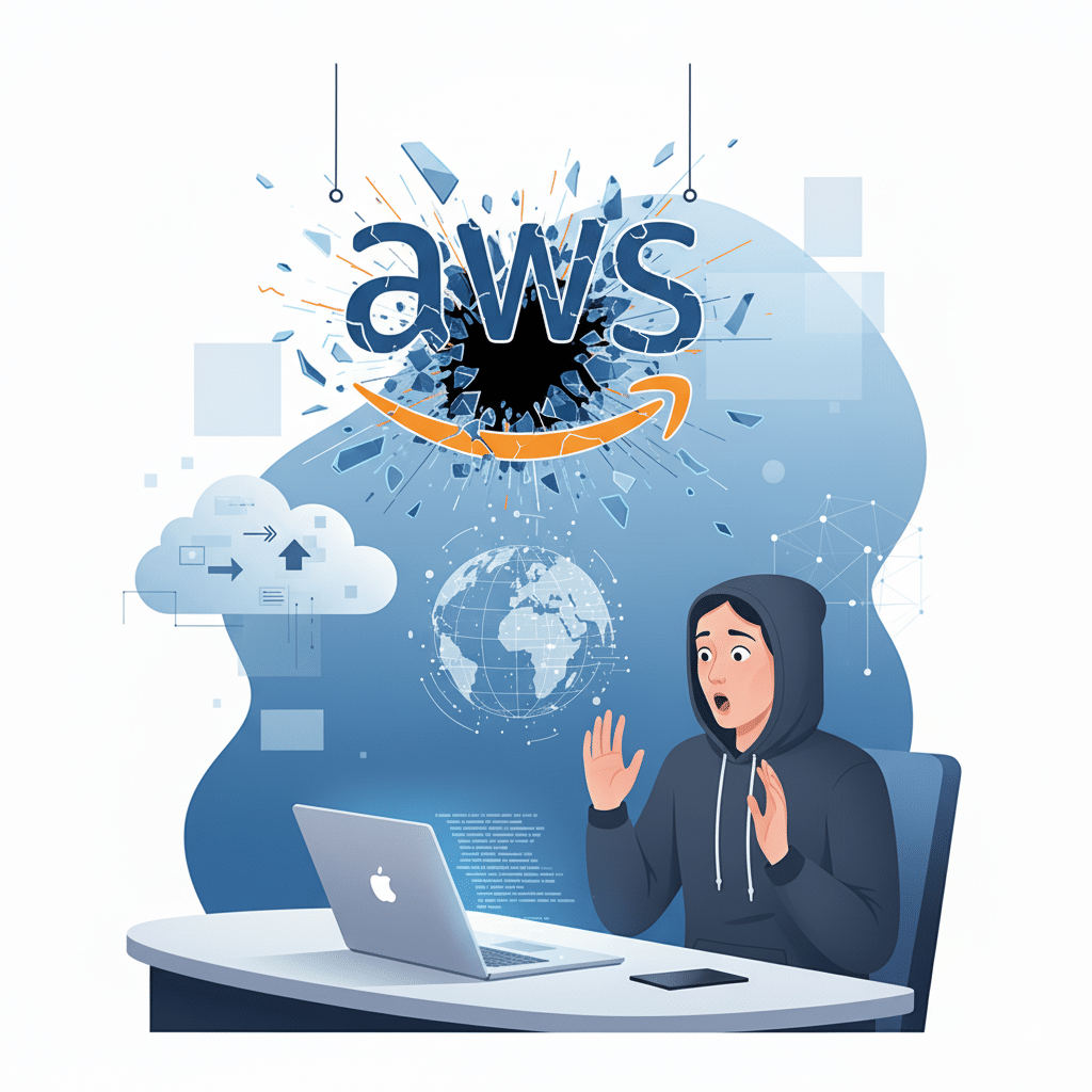Cuando cae la nube: el apagón global de Amazon que paralizó internet