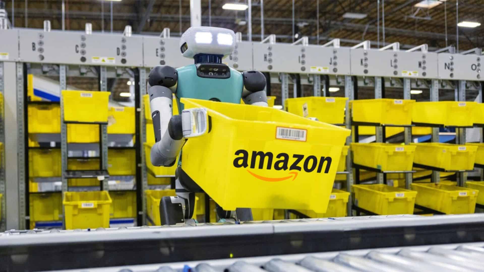 Amazon quiere duplicar sus ventas y reemplazar a 600.000 empleados con robots