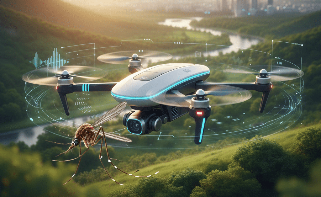 Tornyol, el dron que declara la guerra a los mosquitos con inteligencia artificial