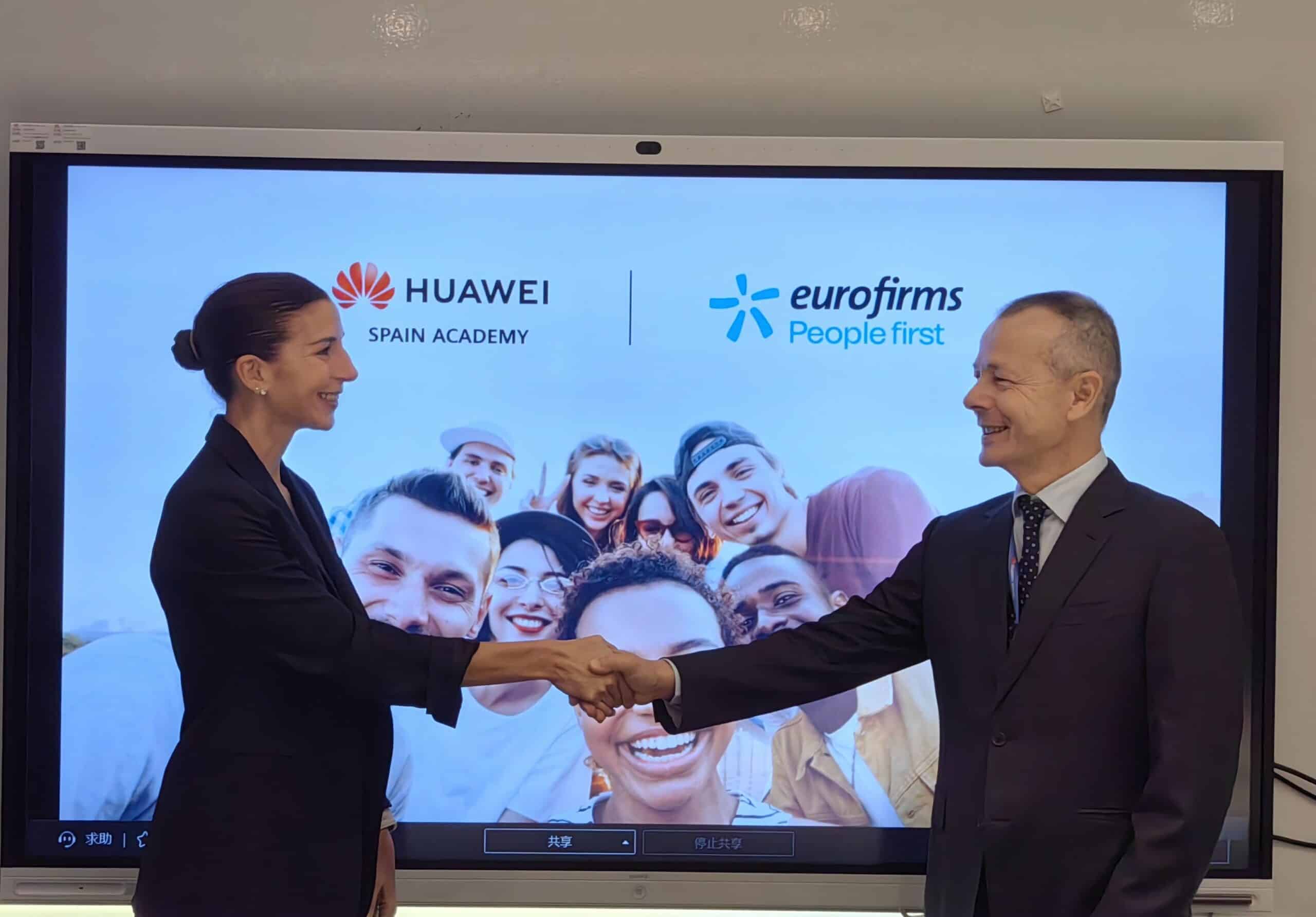 Eurofirms Group y Huawei Spain Academy se unen para formar a 15.000 profesionales en competencias digitales
