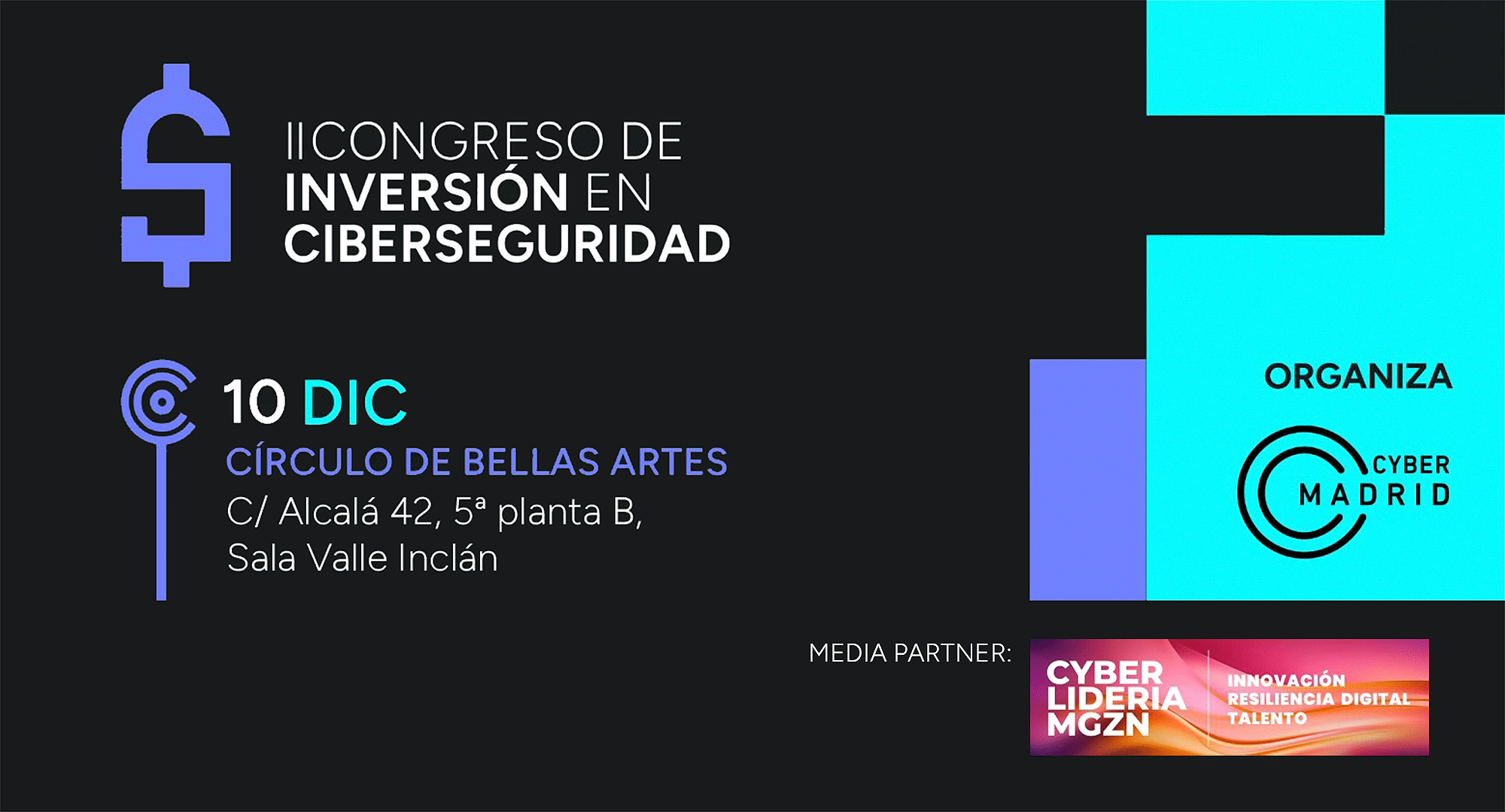 II Congreso de inversión en ciberseguridad #INVERCYBER2025