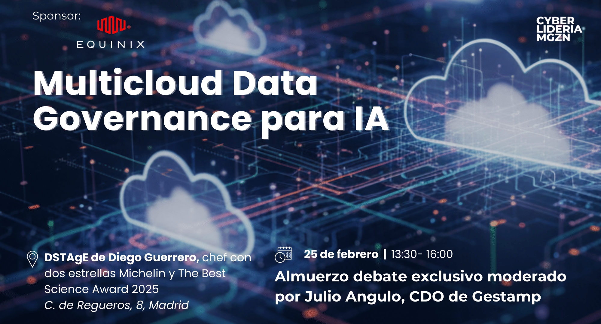 Almuerzo exclusivo: Multicloud Data Governance para IA