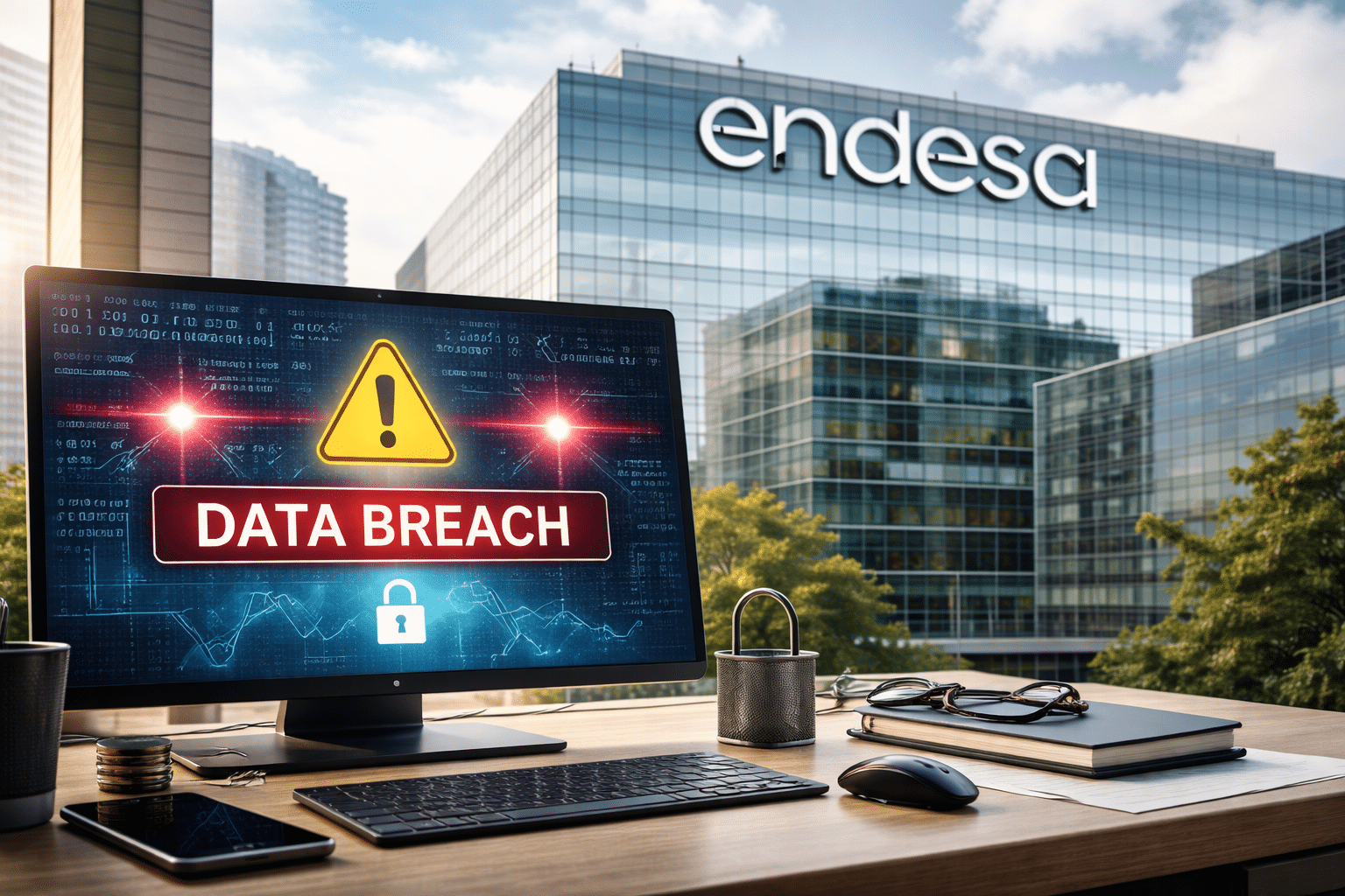 Endesa denuncia un incidente de ciberseguridad que expone datos personales de clientes