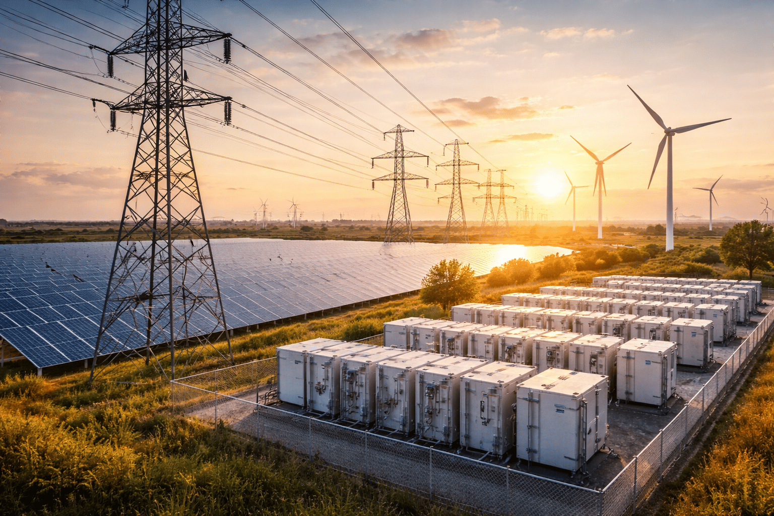 Bruselas acelera la transición verde con permisos exprés para redes eléctricas y almacenamiento