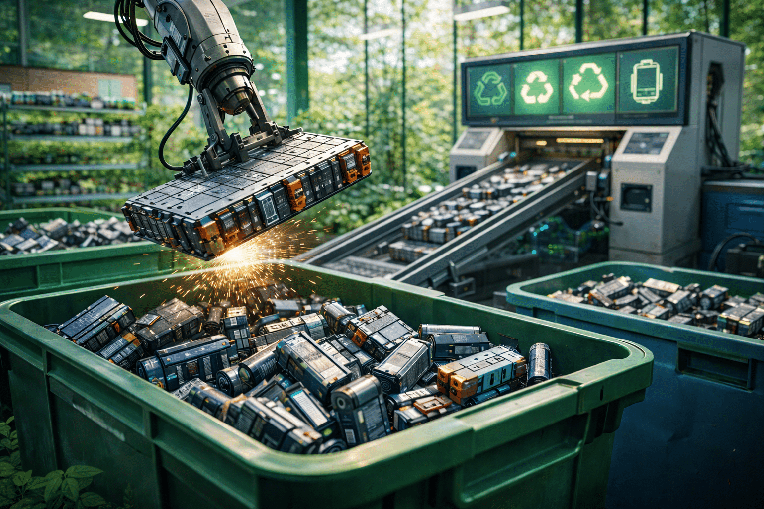 EE. UU. acelera la economía circular de baterías: del reciclaje inteligente a la “segunda vida” para almacenar energía