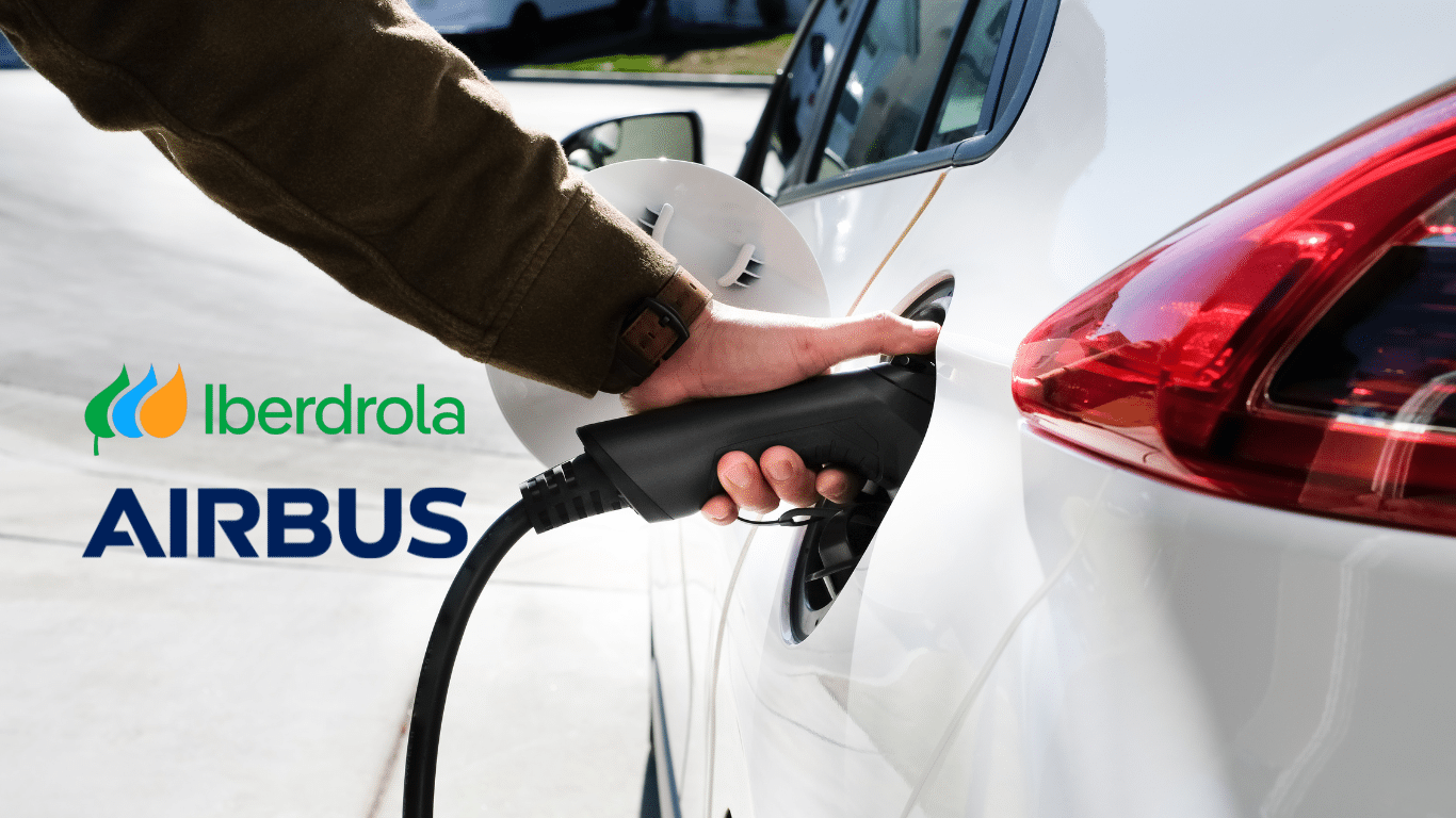 Iberdrola y Airbus electrifican la industria aeroespacial: casi 500 cargadores para transformar la movilidad laboral
