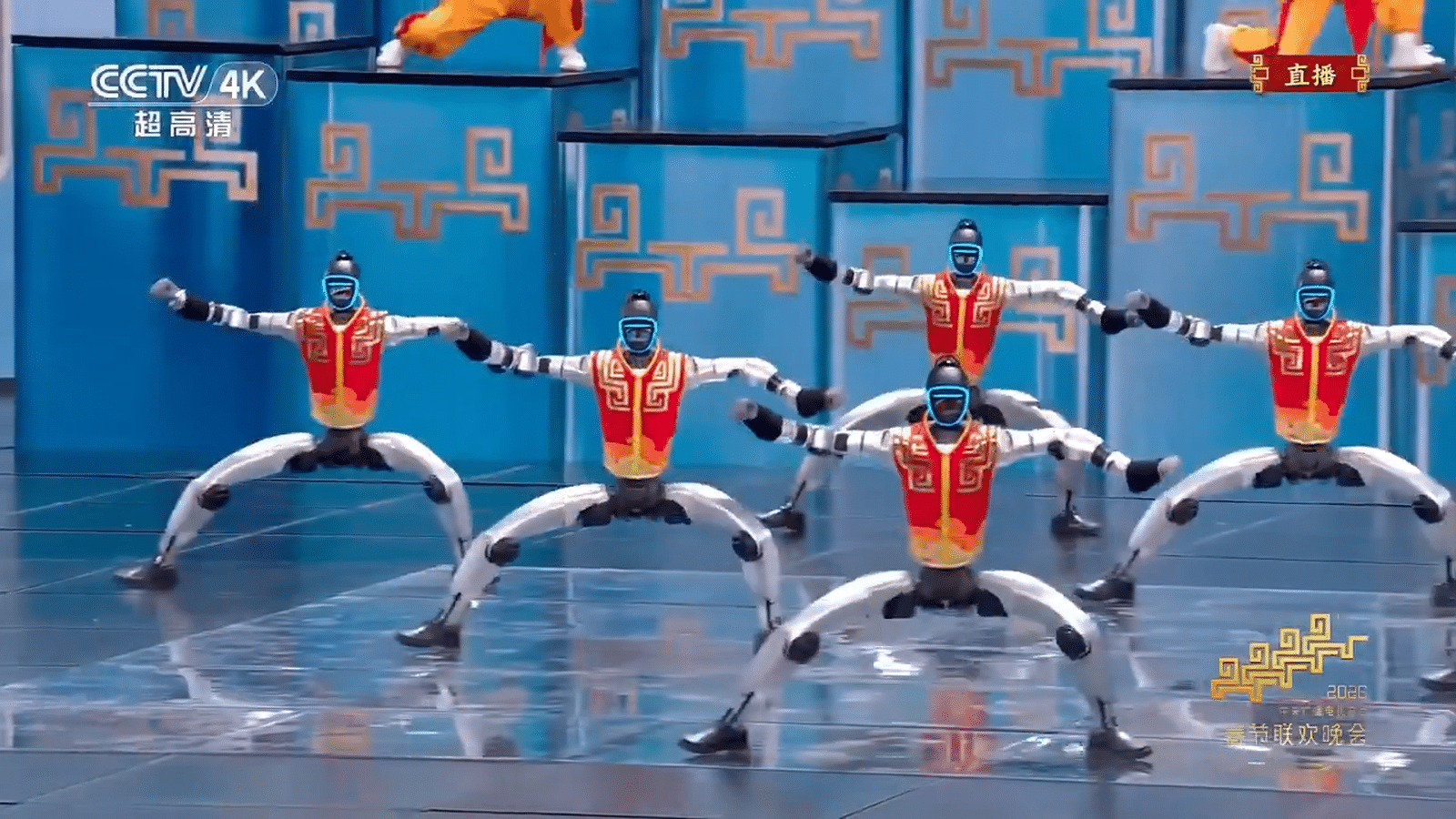 China sorprende con robots ‘kung-fu’ en el Año Nuevo Lunar 2026