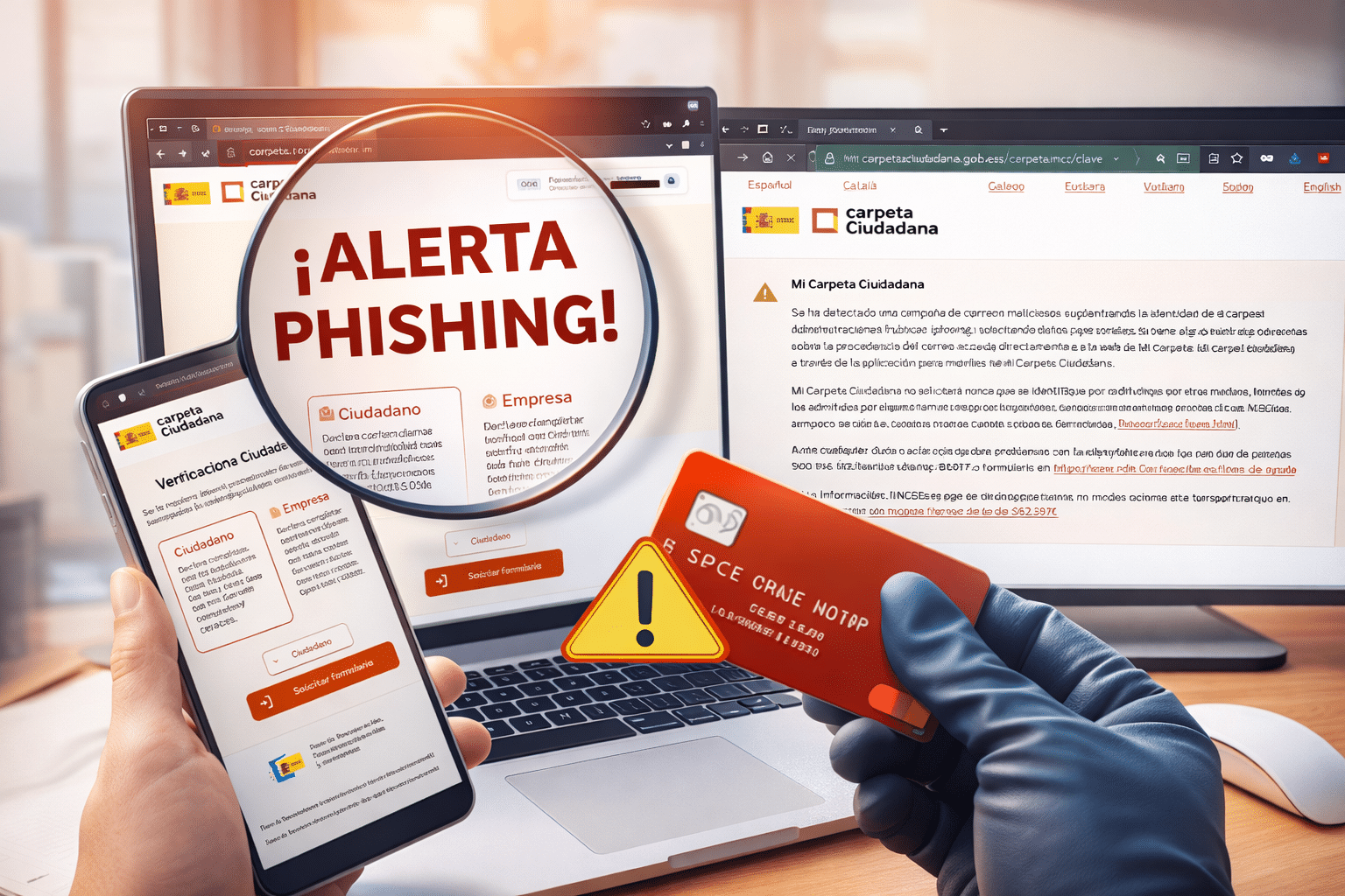 Nuevo fraude online: suplantan Mi Carpeta Ciudadana