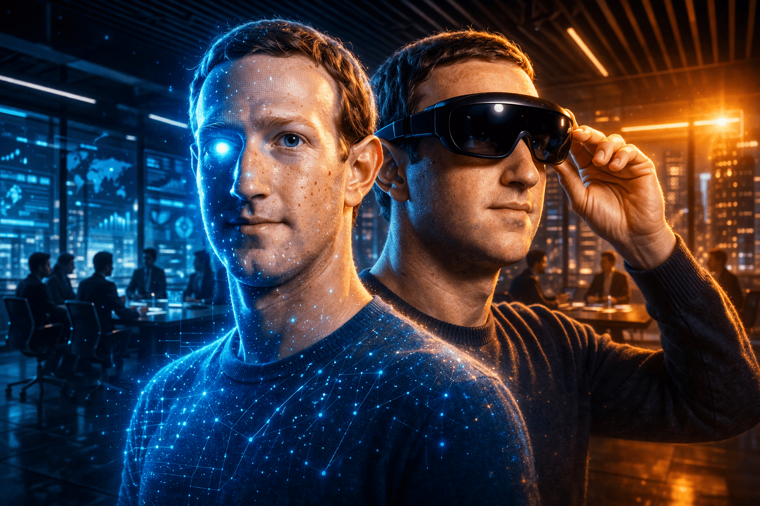 Meta avanza en los “avatares ejecutivos”: Zuckerberg quiere un clon digital para reuniones internas