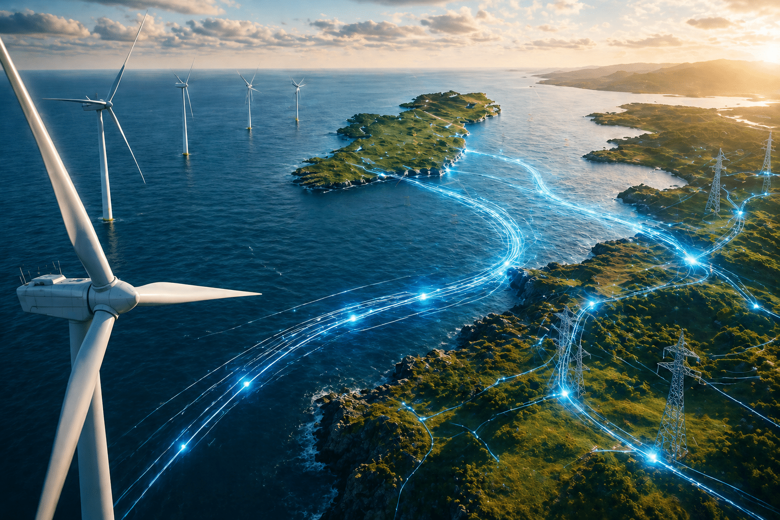Irlanda estrecha lazos energéticos con España y Reino Unido para reforzar la red europea