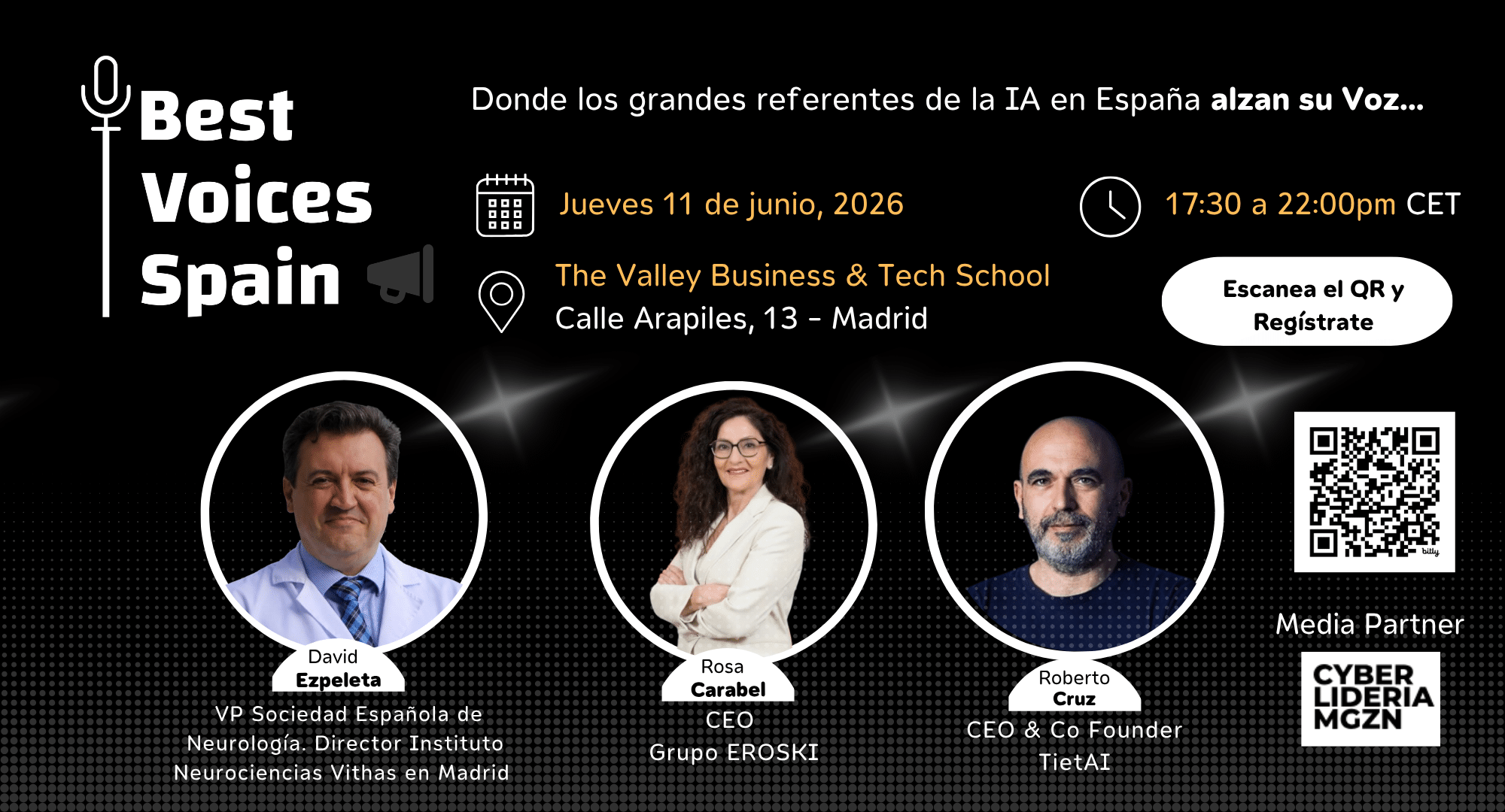 Best Voices Spain celebrará el 11 de junio una nueva Plaza del Saber centrada en el liderazgo y la Inteligencia Artificial