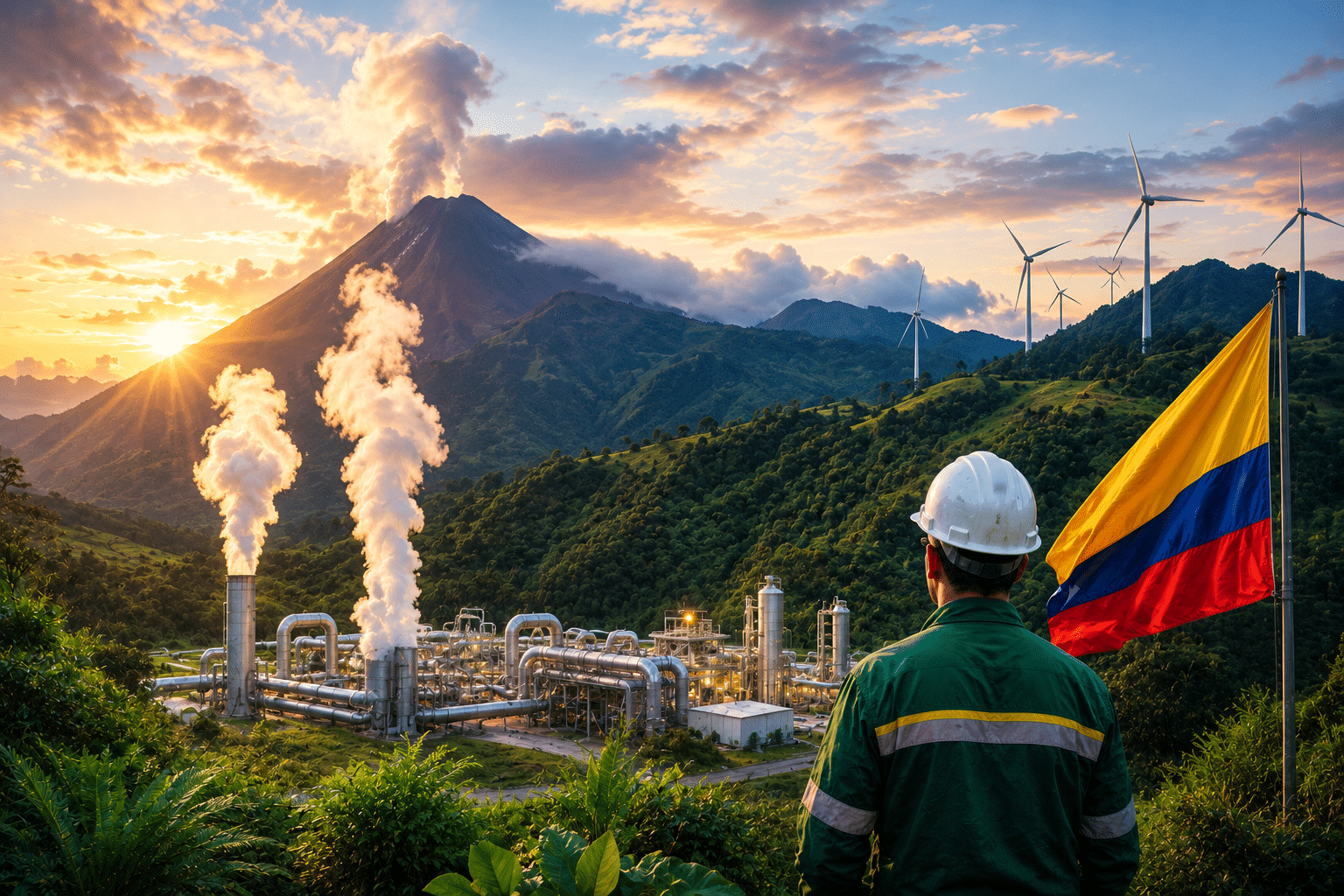 Colombia impulsa la geotermia con un megaproyecto liderado por Ecopetrol para reducir su dependencia hidroeléctrica
