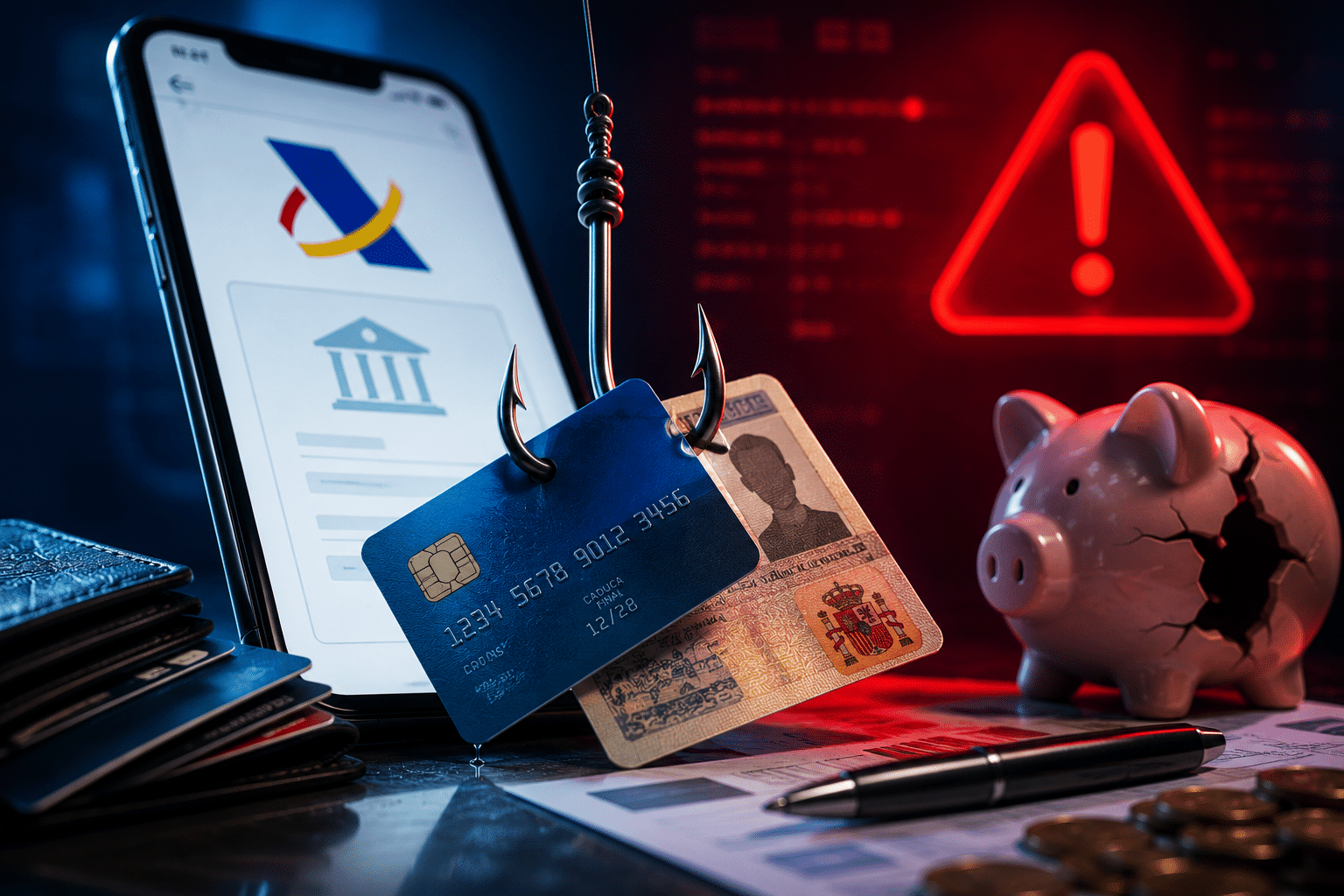 A pocos días de que finalice la Renta: ahora también roba tu DNI para vaciar cuentas y suplantar identidades