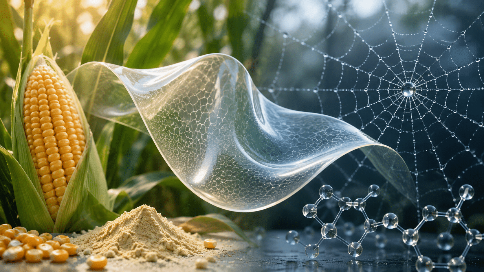 Un nuevo plástico biodegradable inspirado en las arañas podría revolucionar la industria de los envases