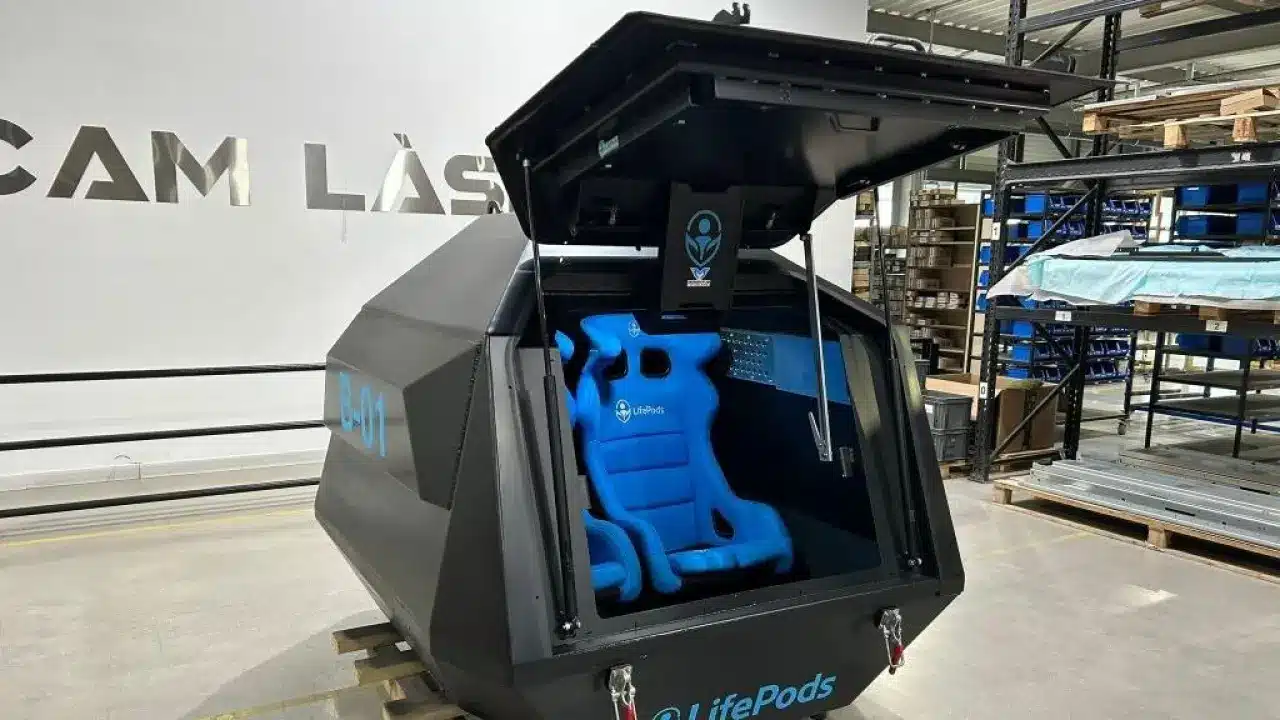 Nacen las LifePods: las cápsulas de supervivencia diseñadas para responder a catástrofes extremas