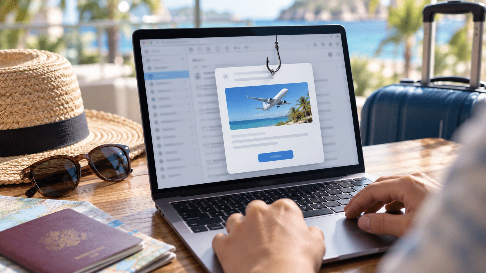 El fraude también se va de vacaciones: casi un tercio de las principales webs de viajes en España aún puede mejorar su protección frente a emails falsos