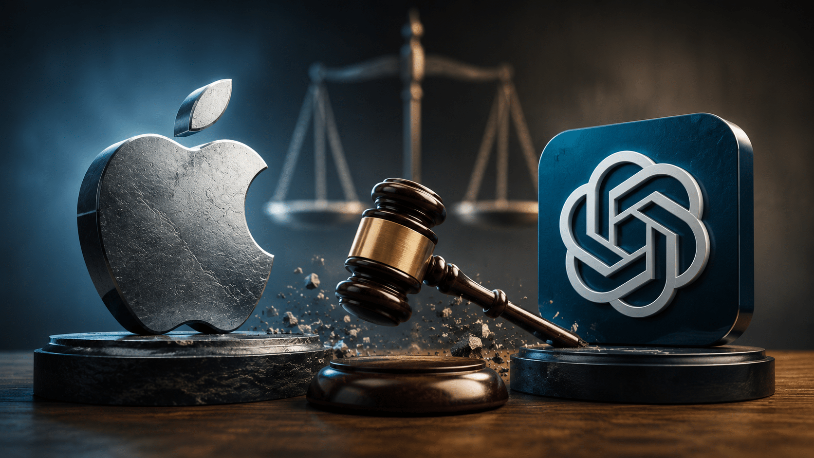 Apple lleva a OpenAI a los tribunales: la batalla por el hardware de la IA se recrudece