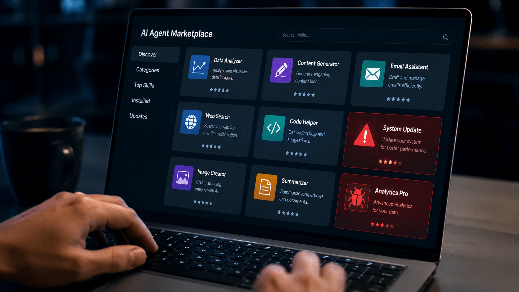 La nueva puerta de entrada a los ciberataques está en los agentes de IA: las “apps” maliciosas ya son una realidad