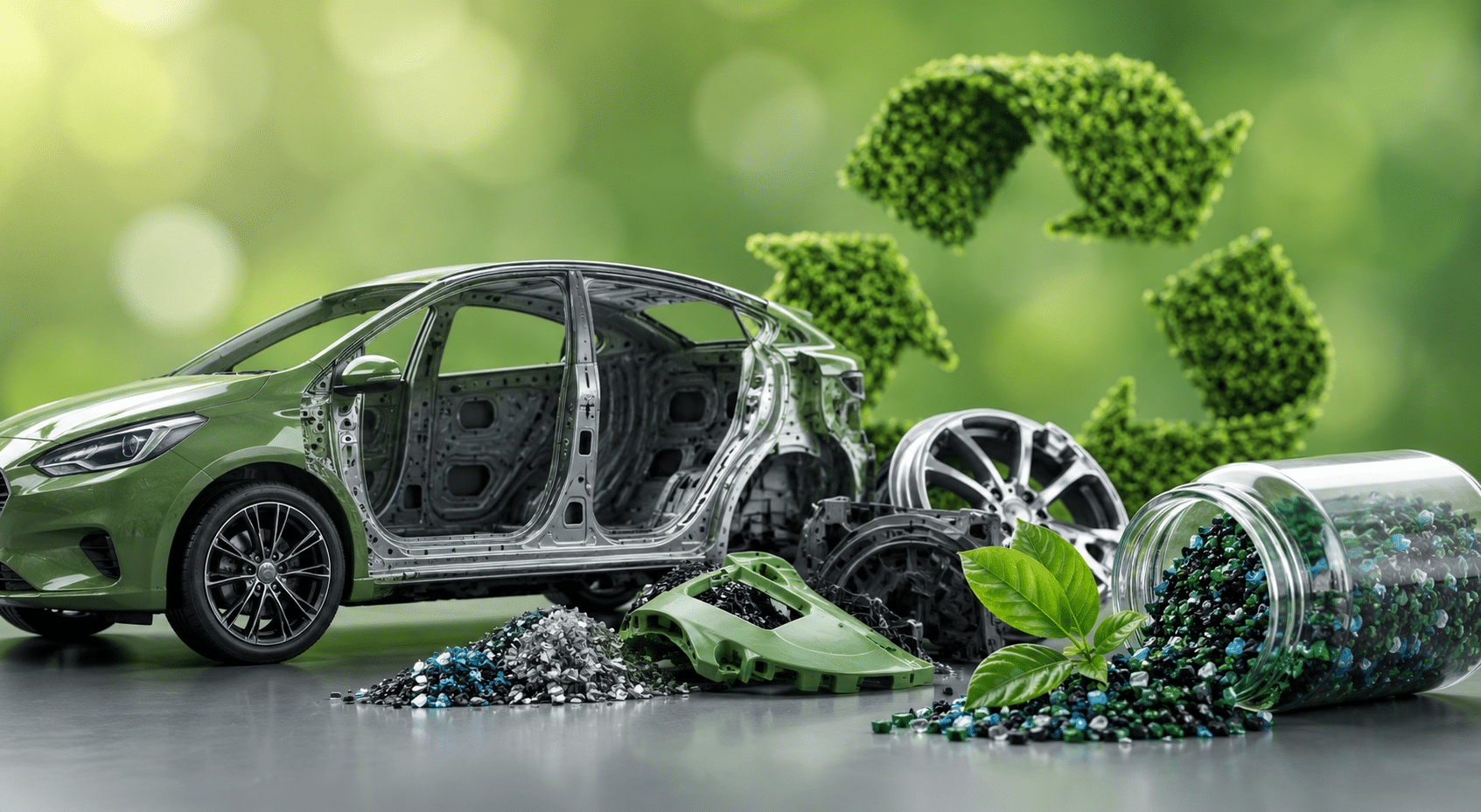 La Unión Europea impulsa el coche circular: los nuevos vehículos deberán incorporar más materiales reciclados