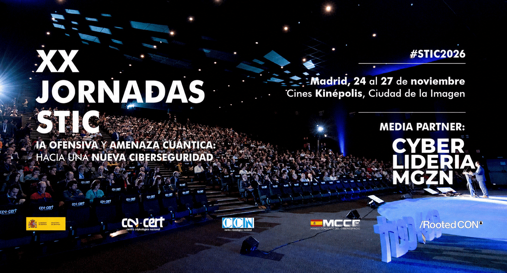 XX Jornadas STIC 2026: IA ofensiva y amenaza cuántica marcan el futuro de la ciberseguridad