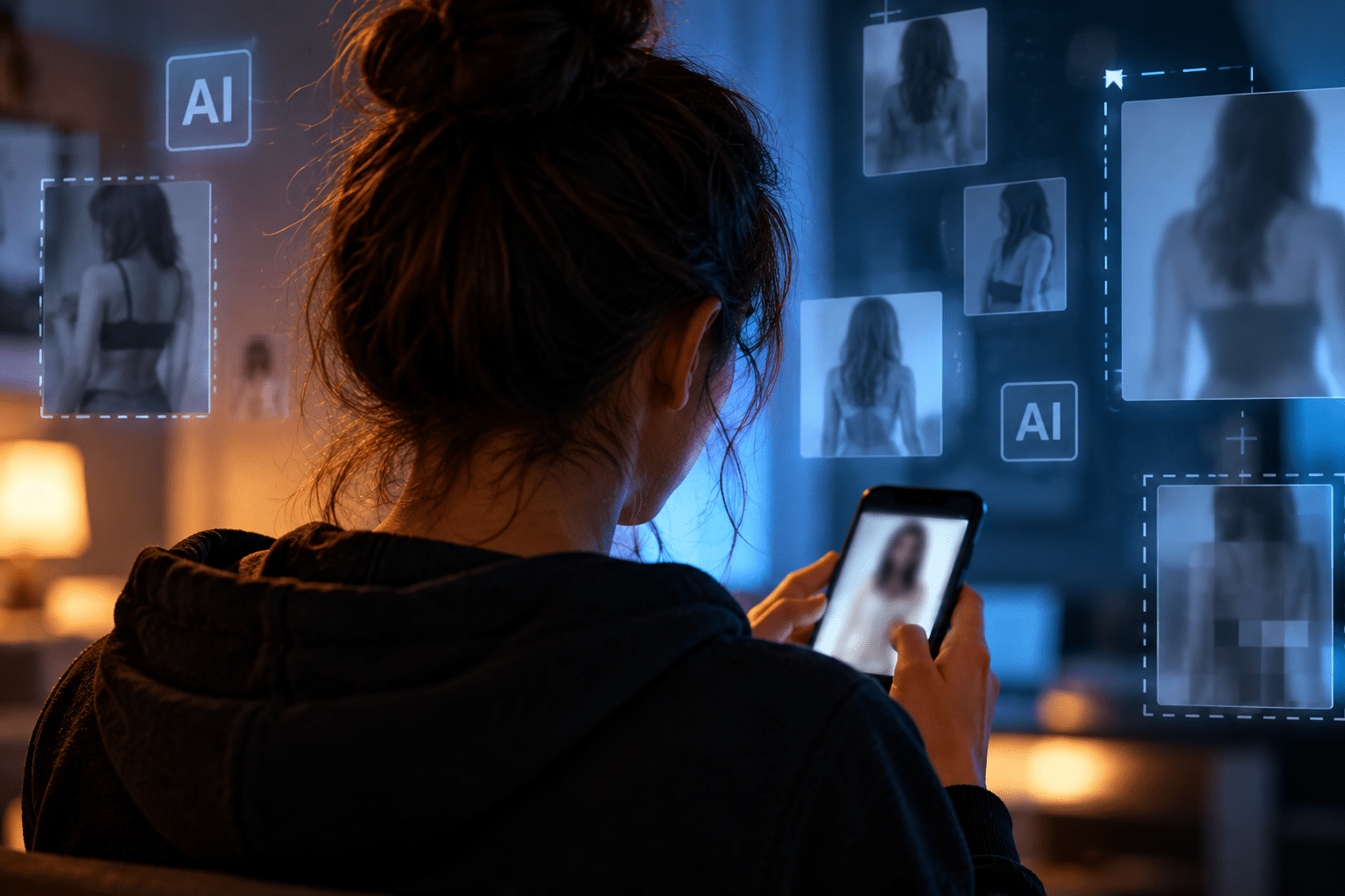 Las webs que crean falsos desnudos con IA ya atraen 40 millones de visitas al mes